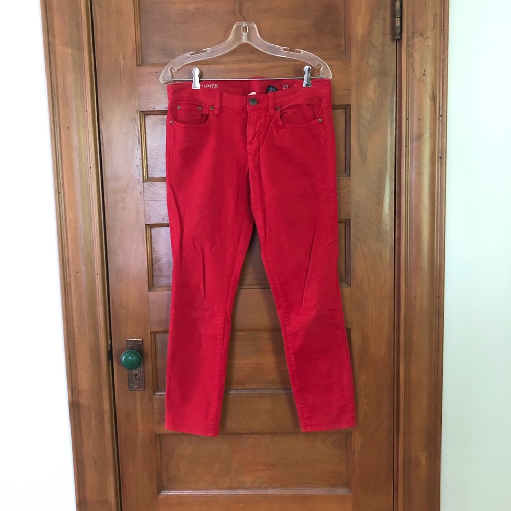 J.Crew toothpick ankle jeans